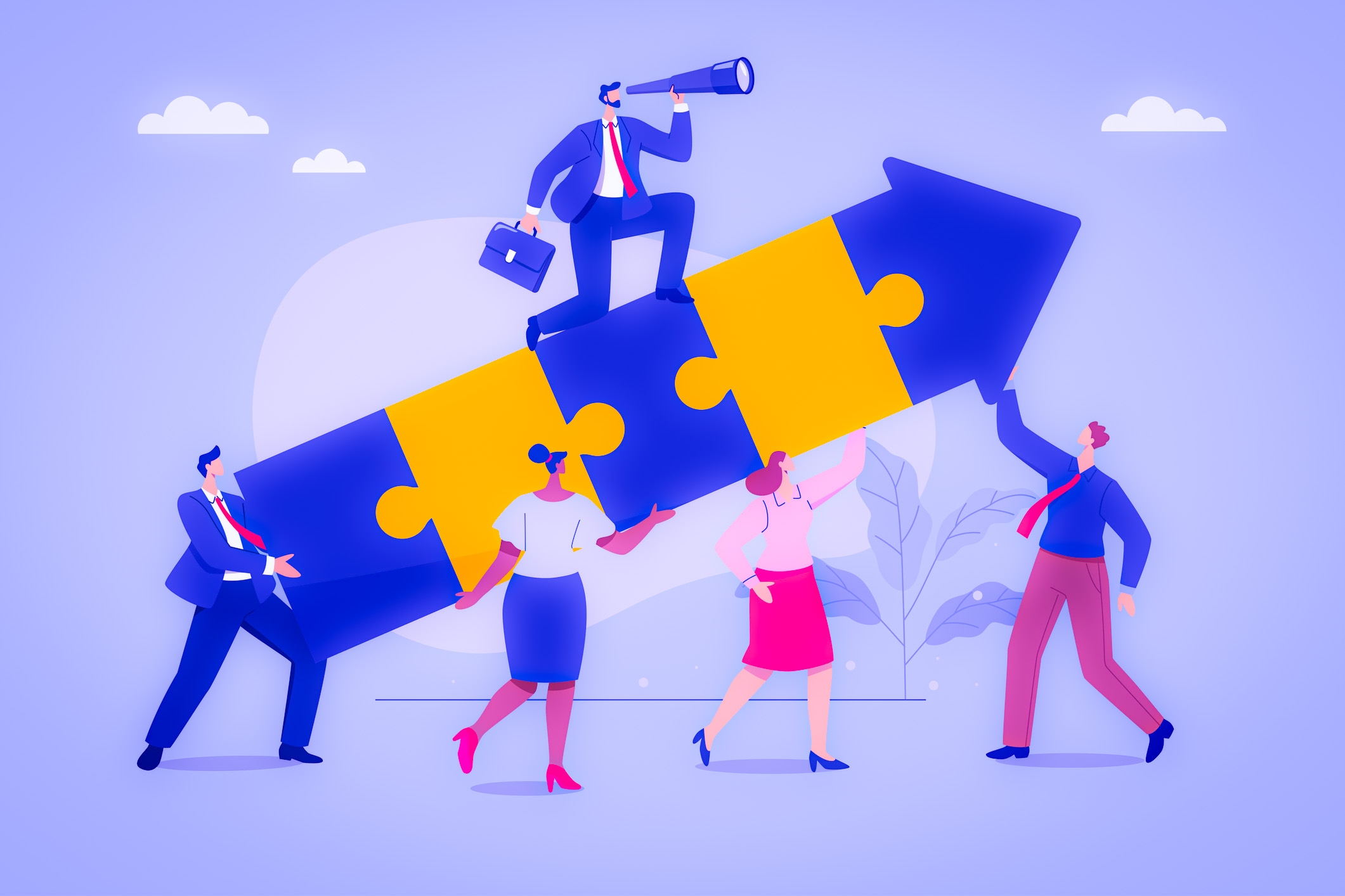 people are looking for growth