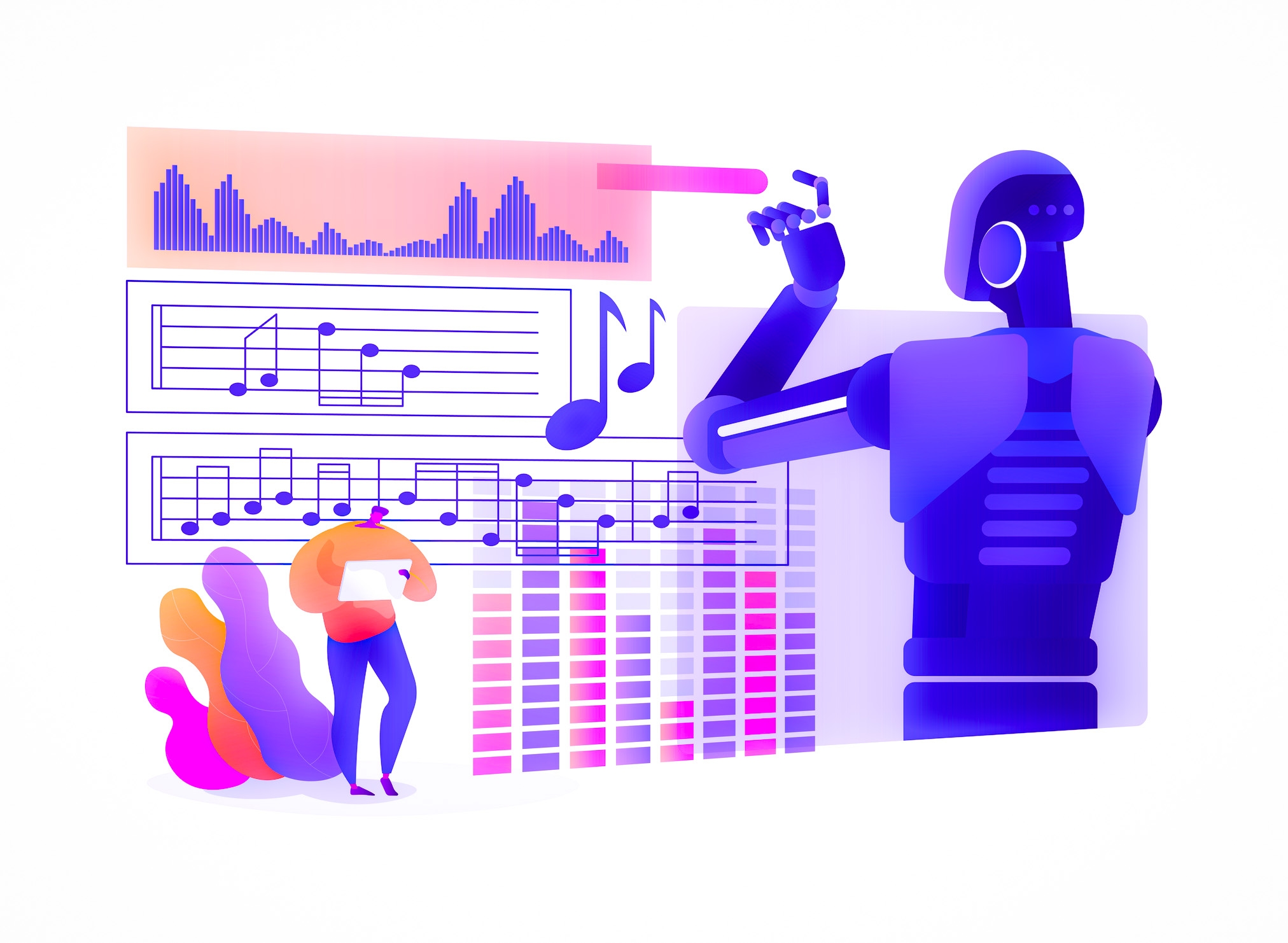 AI is looking at human sounds
